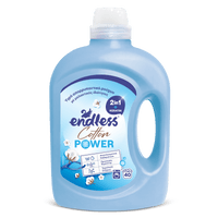 Endless Υγρό Απορρυπαντικό Ρούχων 2in1 με Μαλακτικές Ιδιότητες Cotton Power 2 LT
