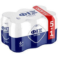 Fix κουτί 24X330ml 4X(5+1)