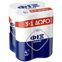 Fix κουτί 24X500ml (3+1) (6X4)
