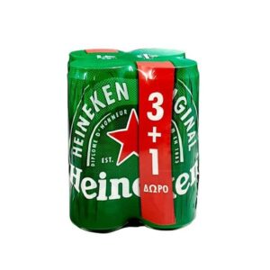 Heineken κουτί 24X500ml 6X4 (3+1)