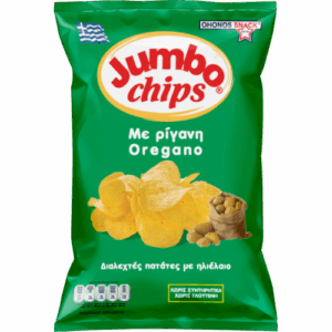 πατατάκια jumbo ρίγανι 40gr