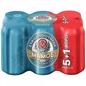 Μάμος κουτί 24X330ml (4X6) 5+1