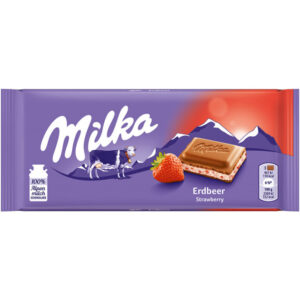 Milka Strawberry Yogurt Σοκολάτα 100gr