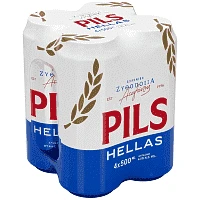 Pils κουτί 24X500ml (6X4)