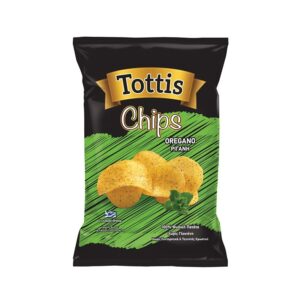 πατατάκια tottis ρίγανι 90gr