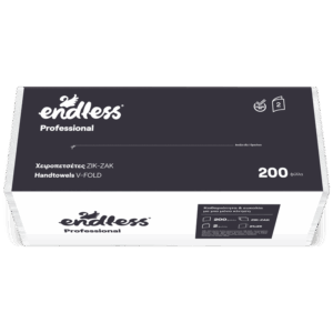 Endless Professional Χειροπετσέτα Ζικ Ζακ 390g 2φυλλη