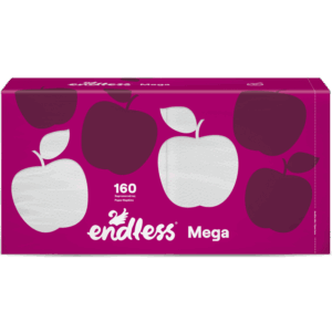 Χαρτοπετσέτα Endless Mega Λευκή 160φ
