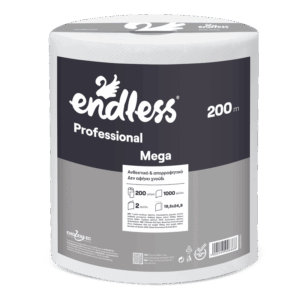 Ρολό κουζίνας Endless Professional Mega 200m 2φυλλο