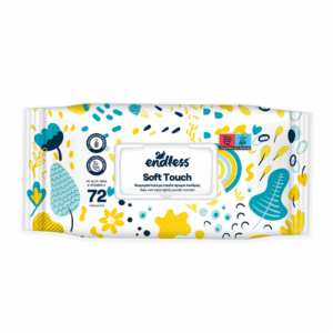 Μωρομάντηλα Soft Touch 72τεμάχια