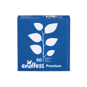 Endless PREMIUM Χαρτοπετσέτα (33Χ33) ΜΠΛΕ 20Χ50φ