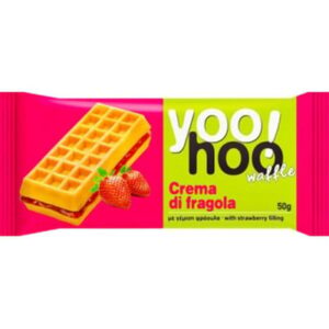 βάφλα yoohoo φράουλα