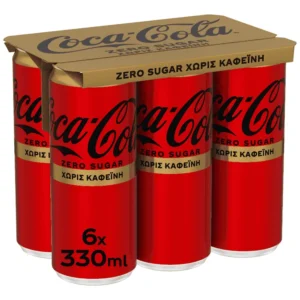 COCA COLA ZERO CAFFEINE FREE 330ml