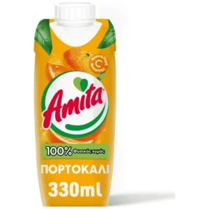 AMITA ΠΟΡΤΟΚΑΛΙ ΦΥΣΙΚΟΣ 330ML