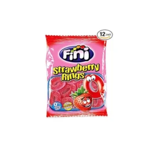 fini ζελεδάκια strawberry rings 100gr