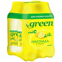 GREEN ΛΕΜΟΝΑΔΑ (4X6X330ml) CAN