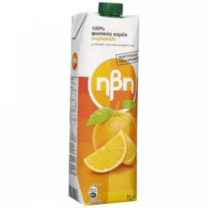 ΗΒΗ ΠΟΡΤΟΚΑΛΙ ΦΥΣΙΚΟΣ ΧΥΜΟΣ T/PACK 1LT