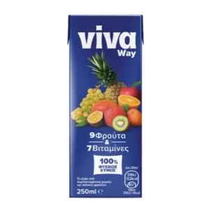 ΦΥΣΙΚΟΣ ΧΥΜΟΣ EXOTIC VIVA FRESH 250ML