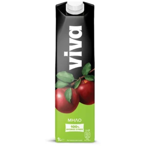 ΜΗΛΟ ΦΥΣΙΚΟΣ ΧΥΜΟΣ VIVA FRESH 1LT
